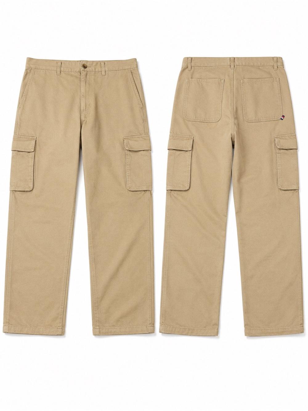 Tommy Hilfiger Tan Cargo Pants